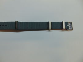 NATO nylon horlogeband grijs