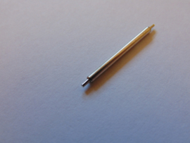 Nikkel push pins 1.8 mm. dik per 12 stuks.