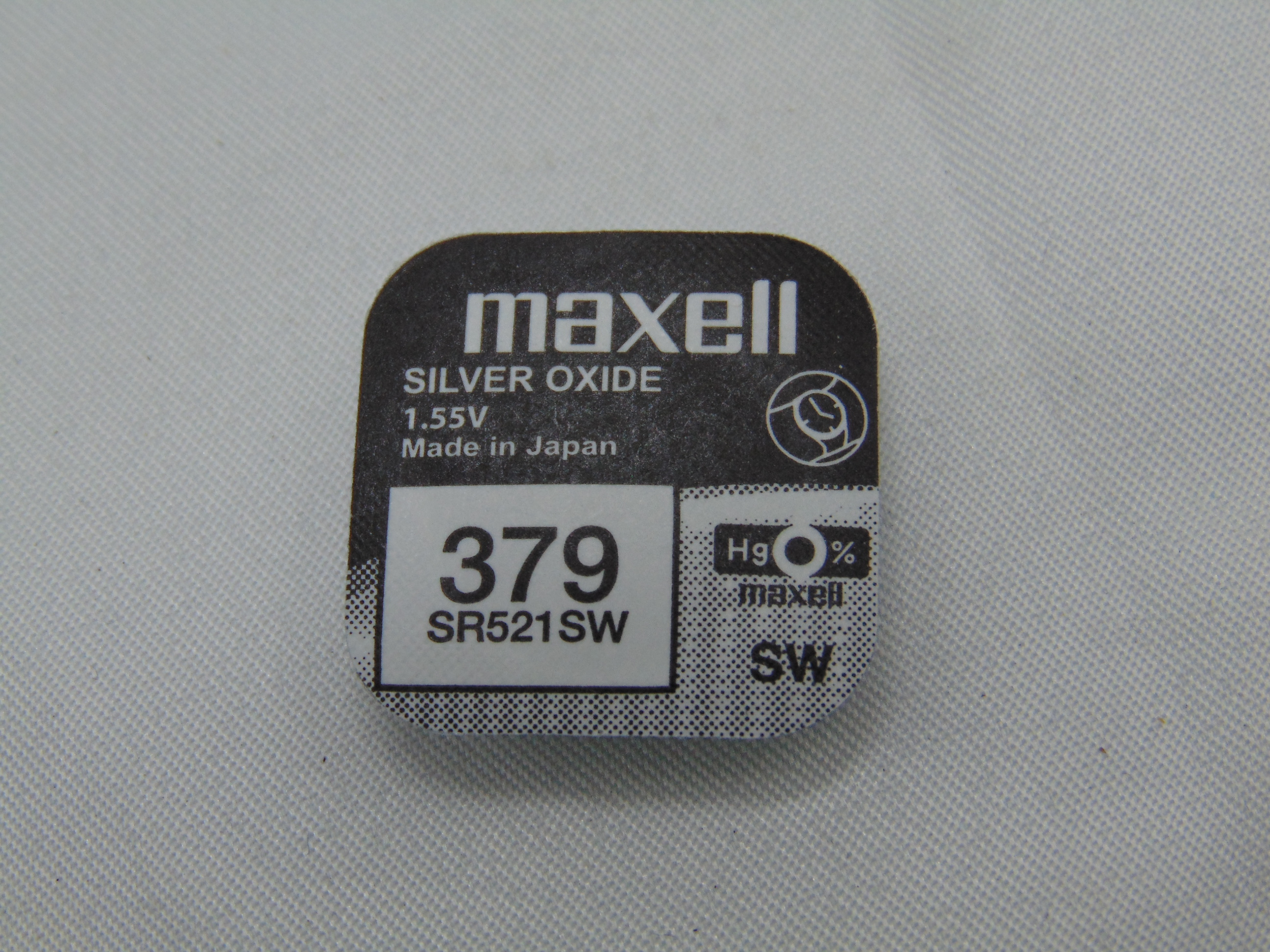 Maxell horlogebatterijen