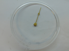 Barometerglas bol 125 mm. kunststof