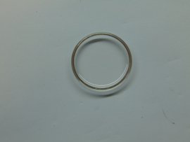 KWC-X glazen met chroom ring