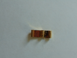 Double klapslot enkel 6 mm.