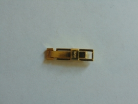 Double schuifslot 2 mm.