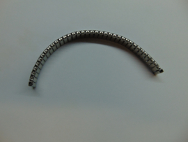 Stalen rekband dames 8 mm.