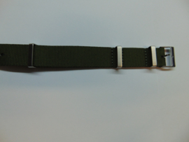 NATO nylon horlogeband groen