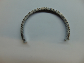 Stalen Fixo flex rekband dames. 6 mm.
