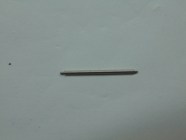 Steel push pins 1.0 mm thick without collar, 6 pieces.