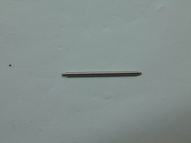 Stalen push pins 1.0 mm. dik, zonder kraag per 60 stuks.