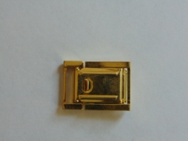 Double klapslot met veertje 10 mm.
