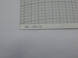 Barograaf papier 955-1060/7D