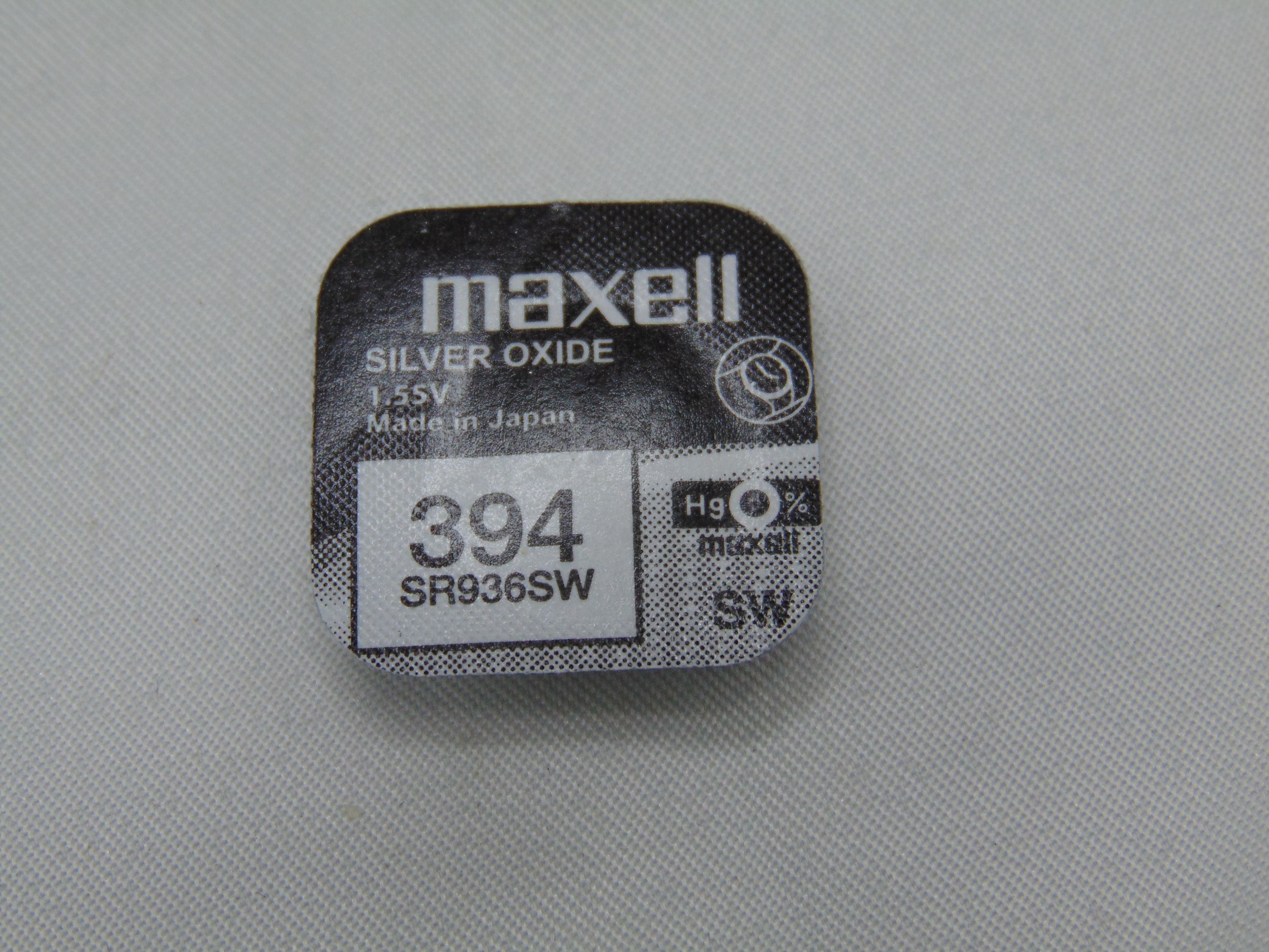 Maxell horlogebatterijen