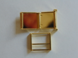 Double klapslot 12 mm.