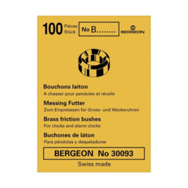 Bergeon bronzen bouchons