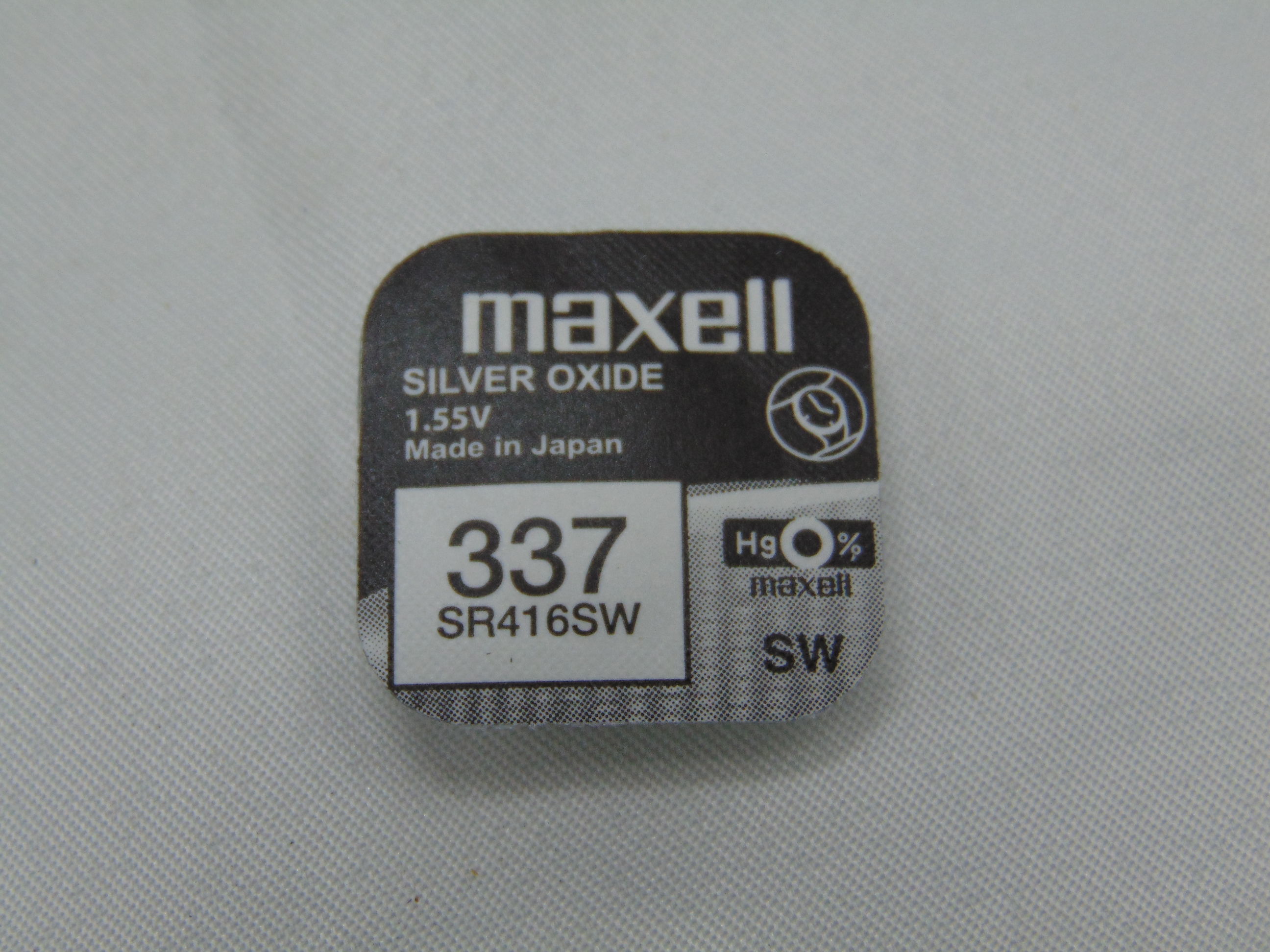 Maxell horlogebatterijen