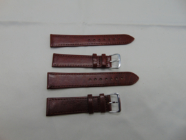Leren horlogeband bruin