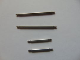 Stalen push pins 1.8 mm. dik per 6 stuks.