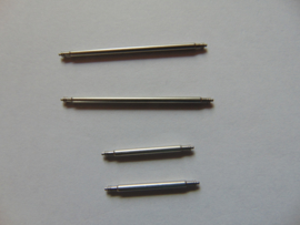 Stalen push pins 1.8 mm. dik per 2 stuks.