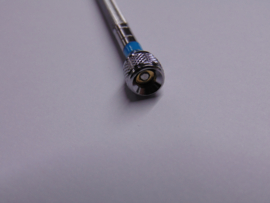Schroevendaaier platte bek 0.6 mm. (bleu)