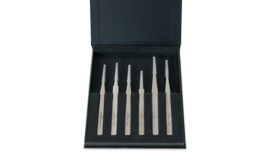 Bergeon 7026-AC6, Set van 6 pincetten