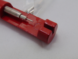 Metalen banden inkortapparaat rood