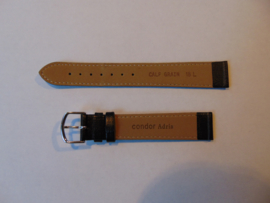 Leren horlogeband XL 18 mm.