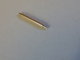 Steel push pins 1.5 mm. thick per 2 pieces with double collar