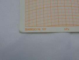 Barograaf papier Barigo 107