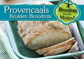 Provençaals kruidenbrood Broodmix 500gram