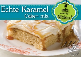 Echte Karamel Cakemix 425gram