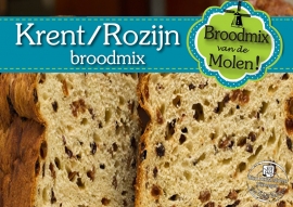 Krenten/Rozijnen Brood  Broodmix 500gram