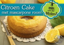 Citroen Mascarpone Cake mix 425gram