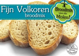 Fijn Volkoren Brood Broodmix 500gram