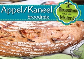 Appel/Kaneel Brood Broodmix 500gram