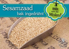 Sesamzaad Wit (gepeld) 500gram