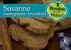 Savanne Meergranen Broodmix 500gram