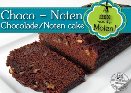 Chocolade Noten Cakemix 425gram