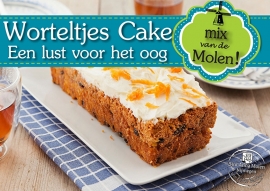 Worteltjes Taart Mix 500gram