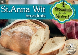 Wit Brood Broodmix 500gram