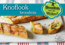 Knoflook Brood Broodmix 500gram