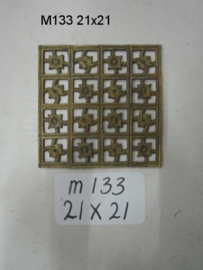 M133 , 21 x 21 cm