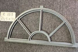 R163, 34 x 63,5 cm, geschopeerd