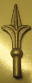 G4, 130x55 mm, diameter 12 mm. Smeedijzer