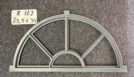 R162 , 34 x 63,5 cm. Geschopeerd & gegrondverfd