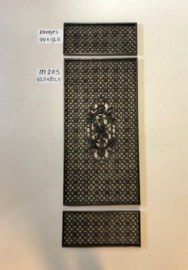 M205 , 44 x 85,5 cm + 2 x 44 x 19,5 cm