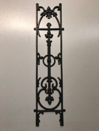 Gietijzeren deurrooster model 340, 17 x 79 cm