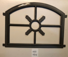 Gietijzeren raam model 024, 780x600 mm
