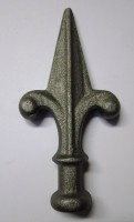 G7. 122x57 mm. Diameter 22 mm. Smeedijzer