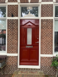 Gietijzeren deurrooster model 320, 23,5 x 77,5 cm, onbehandeld