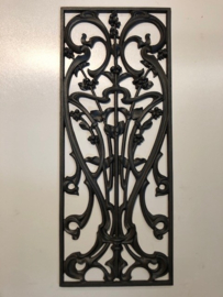 Gietijzeren deurrooster model 420,  35 x 87,5 cm