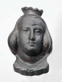 Gietijzeren deurrooster model 051.02 inclusief "prins"of "prinses"naar keuze